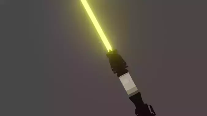 Star Wars Lightsaber--Rey Free 3D model