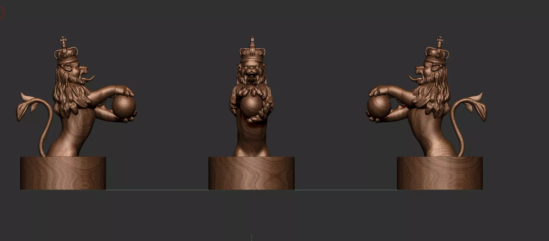 National Coat Of Arms Of Hong Kong  3D print model_0