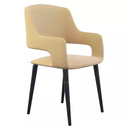 Baxter Colette Chair With Armrest
