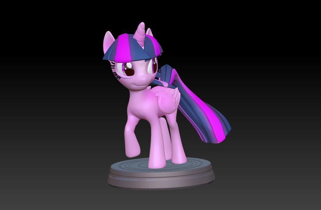 Twilight Sparkle  - Little Pony 3D print model 3D print model_6