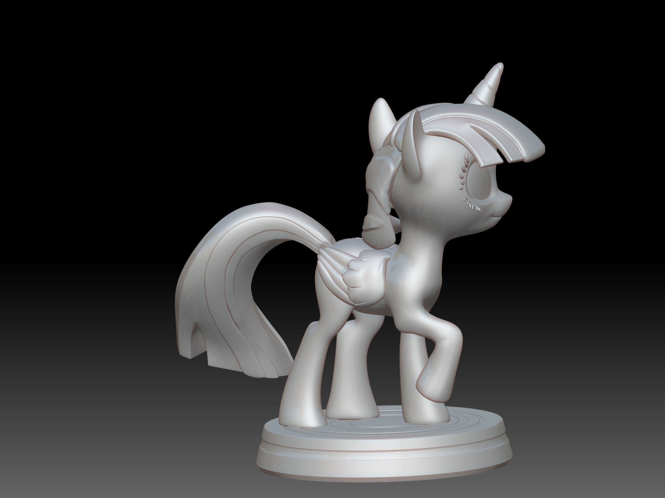 Twilight Sparkle  - Little Pony 3D print model 3D print model_11