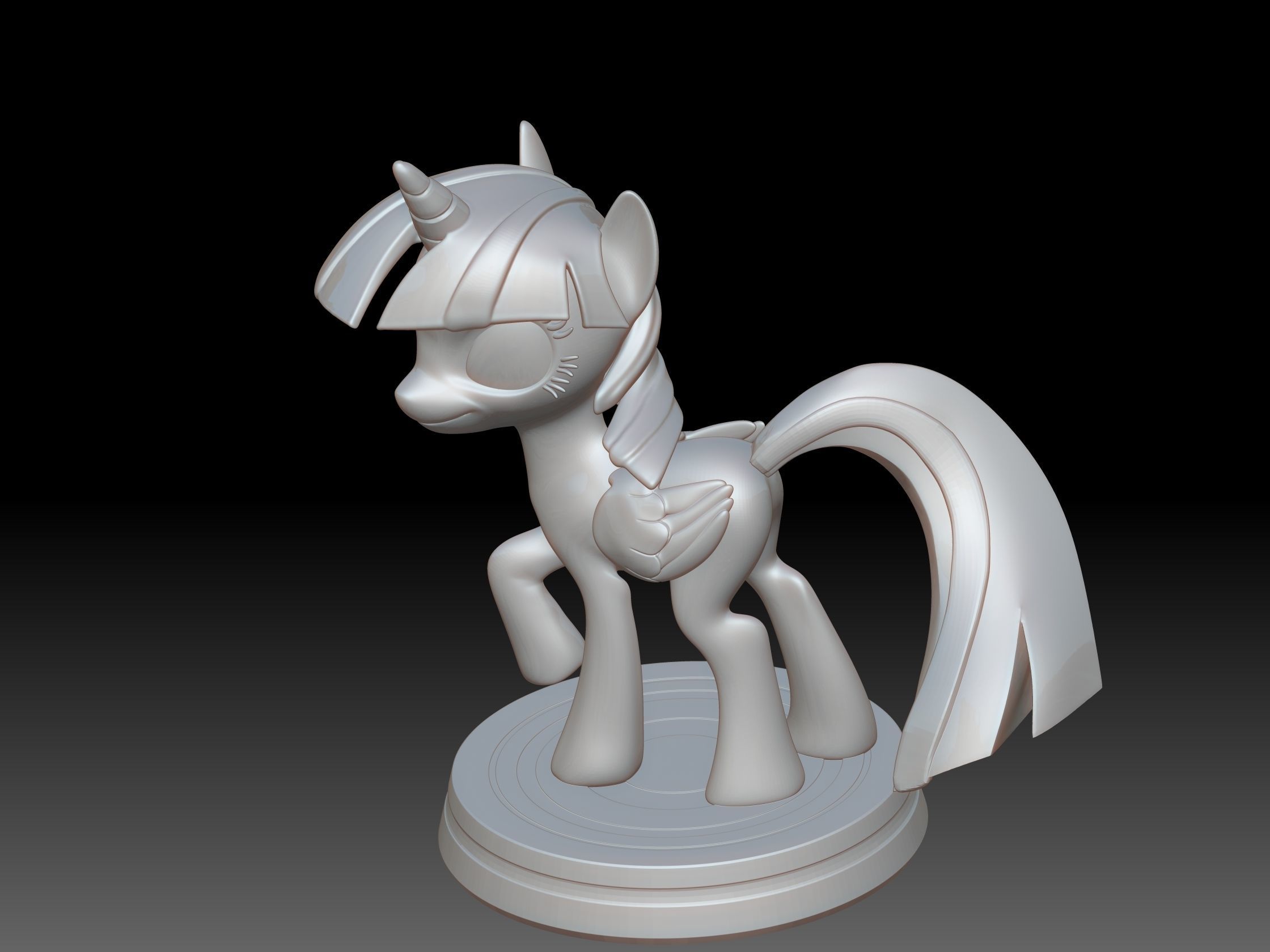 Twilight Sparkle  - Little Pony 3D print model 3D print model_13