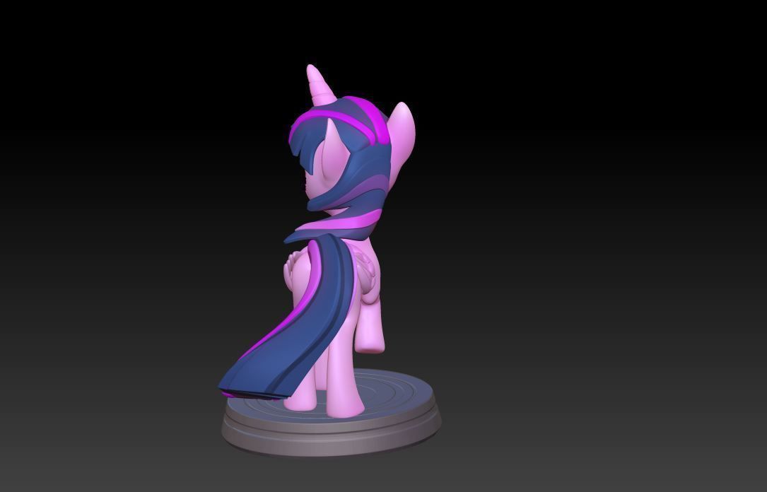Twilight Sparkle  - Little Pony 3D print model 3D print model_8