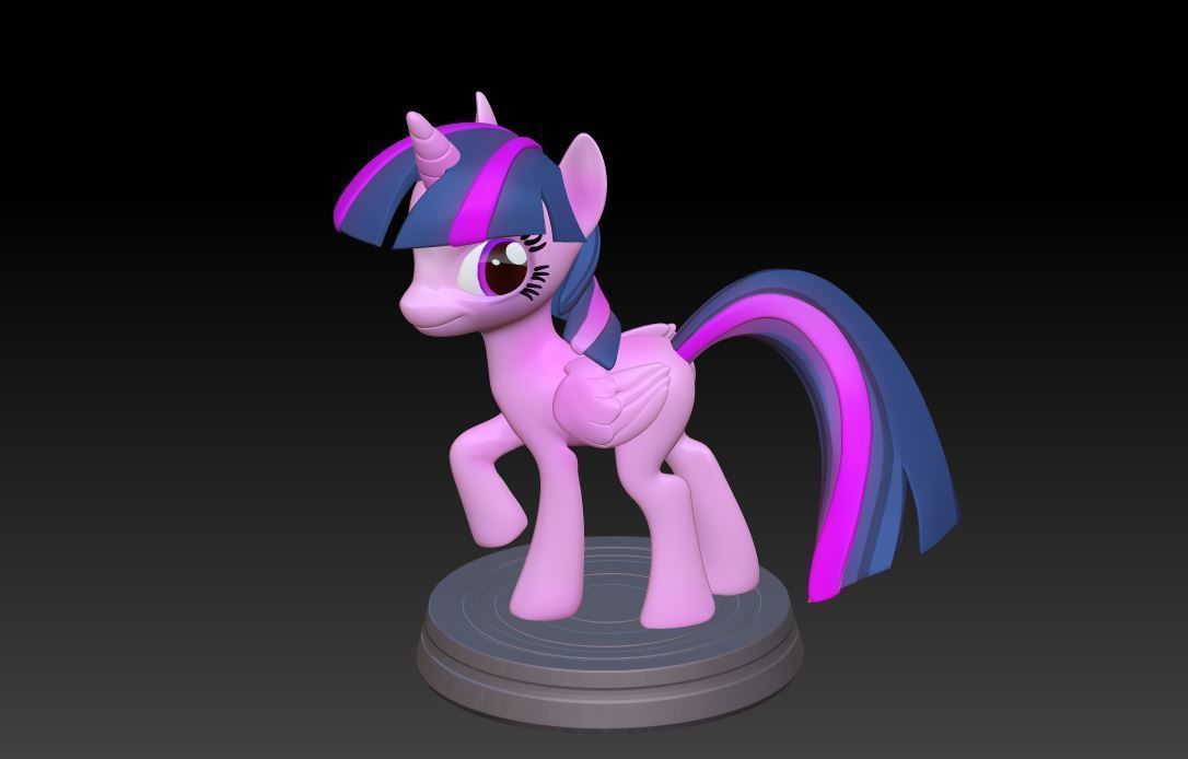 Twilight Sparkle  - Little Pony 3D print model 3D print model_5