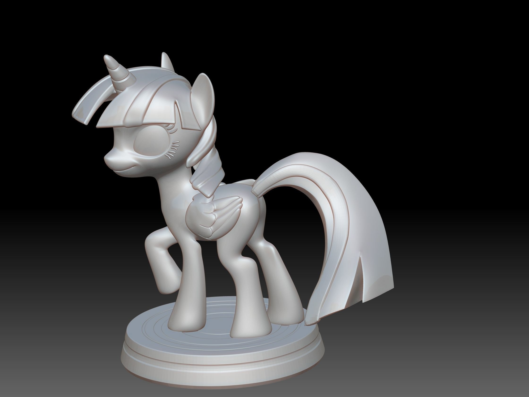 Twilight Sparkle  - Little Pony 3D print model 3D print model_14