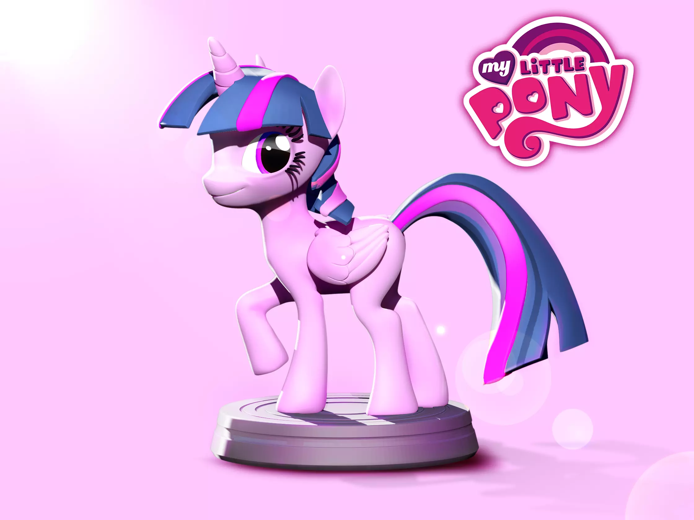 Twilight Sparkle  - Little Pony 3D print model 3D print model_0