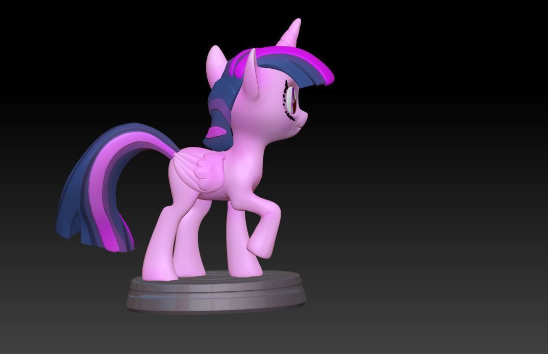 Twilight Sparkle  - Little Pony 3D print model 3D print model_7