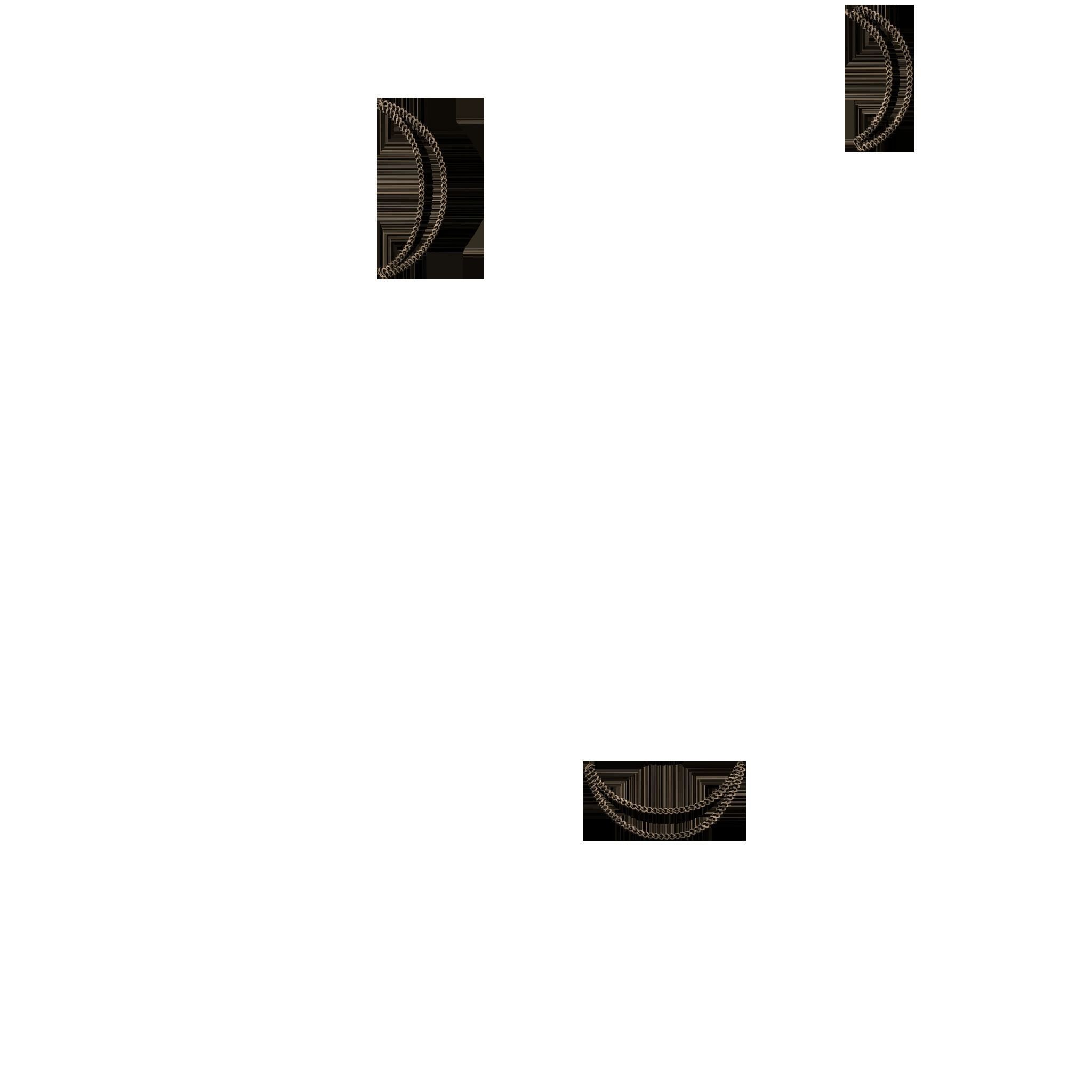 Steampunk Corset With Chains Low-poly 3D model_12