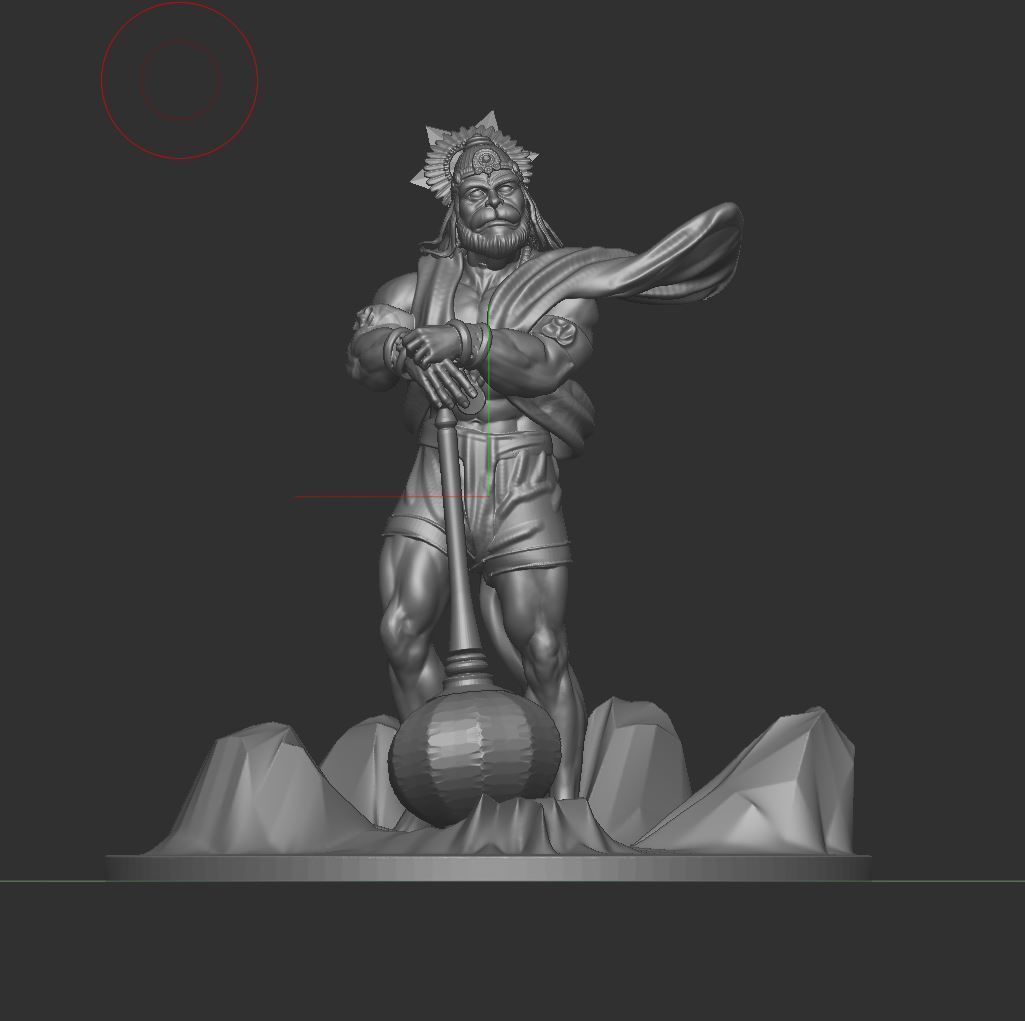 Hanuman 3D print model_6