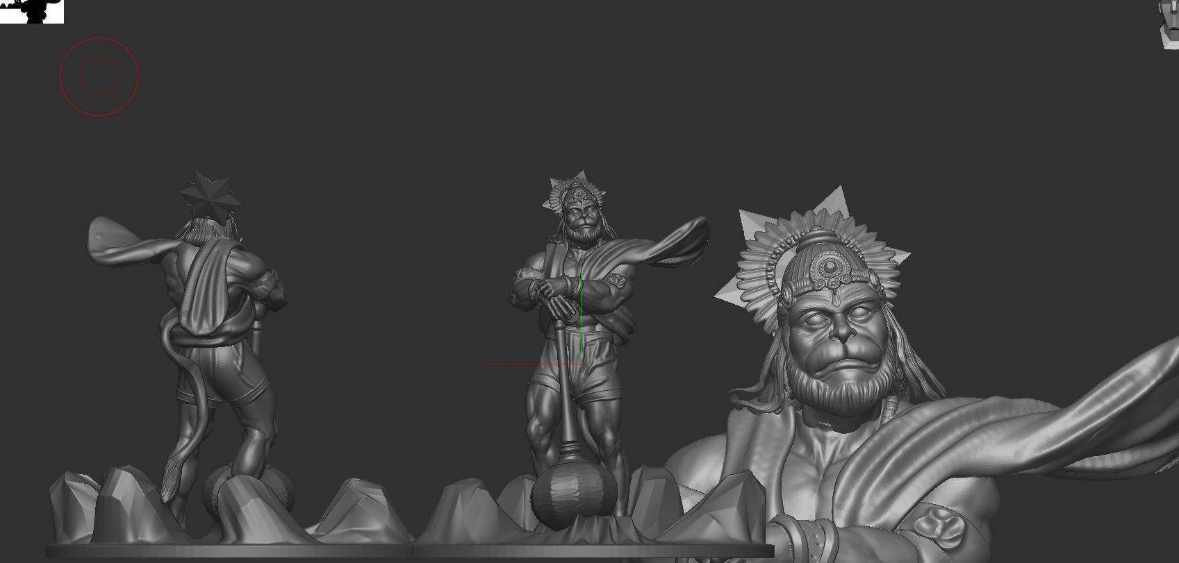 Hanuman 3D print model_7