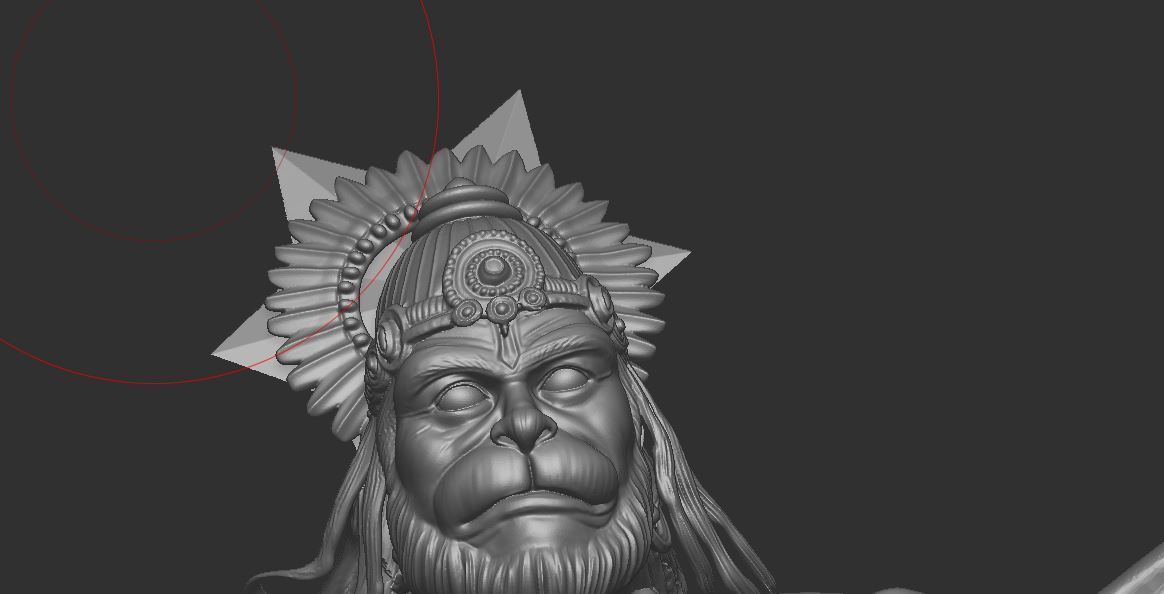 Hanuman 3D print model_8
