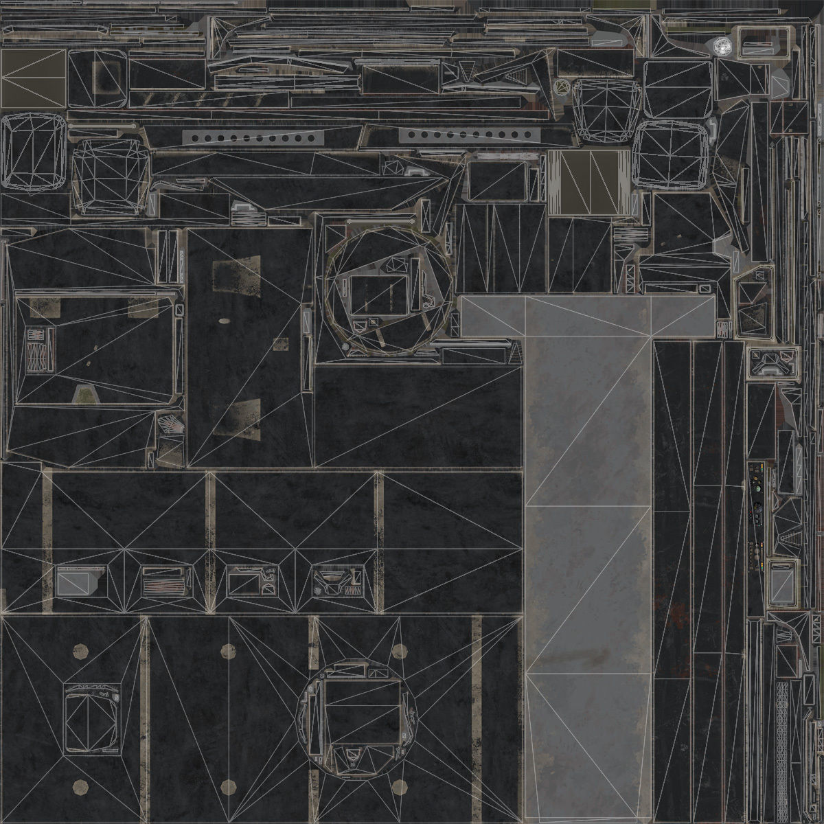 KrAZ Shrek and Fiona MPV Low-poly 3D model_24