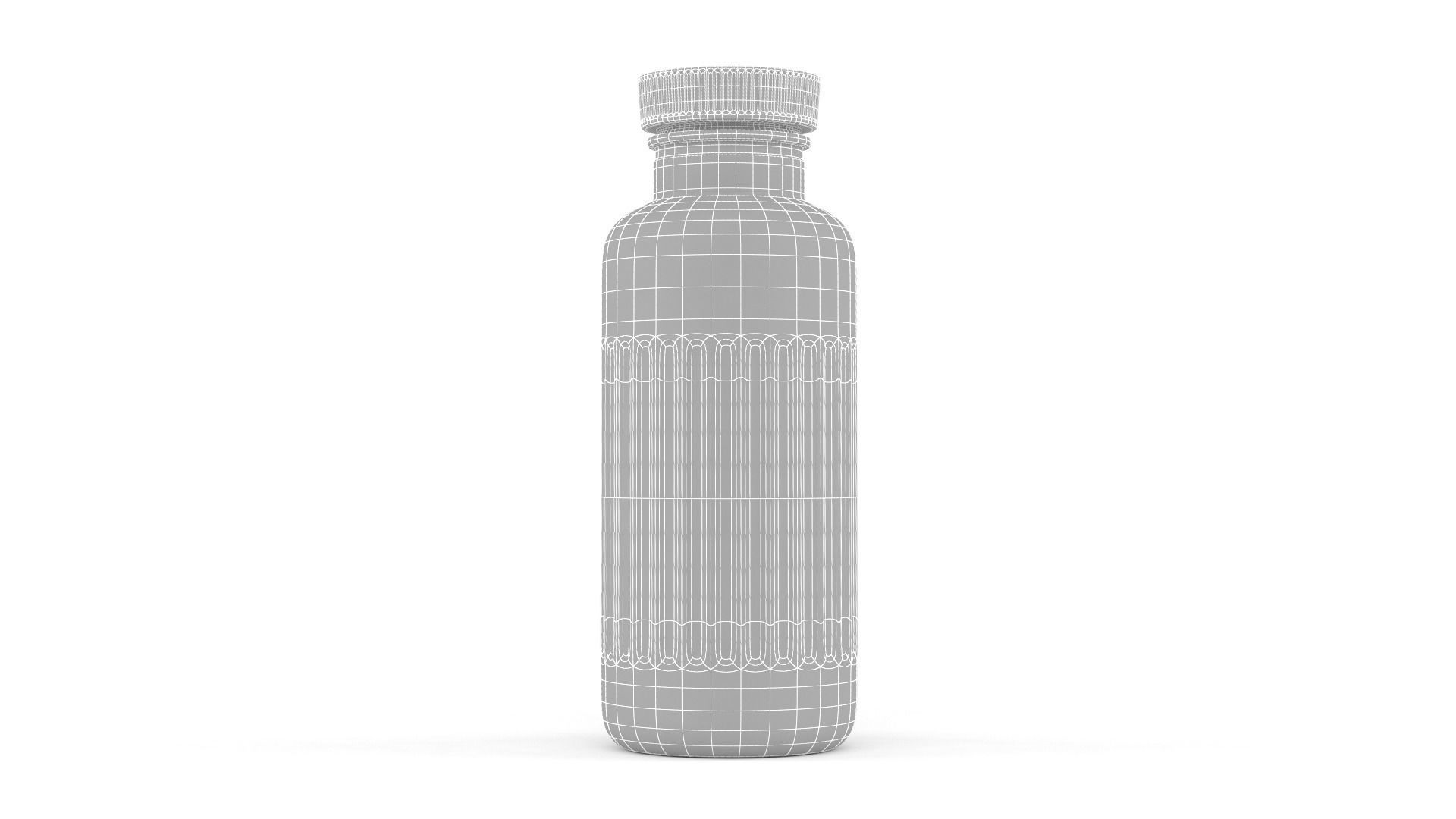 Water Bottle 3D model_8