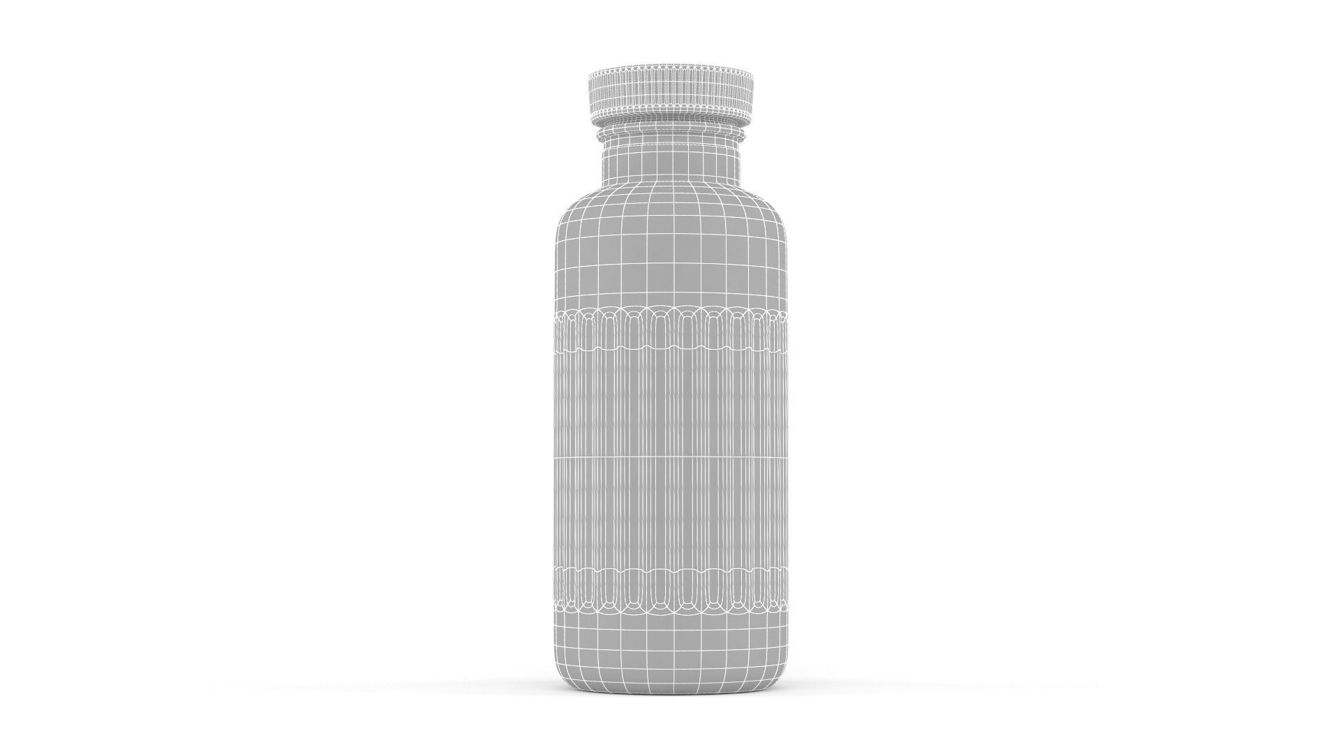 Water Bottle 3D model_10