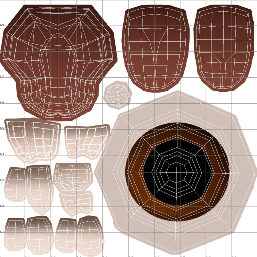 Puppy with Morphs 3D model_18