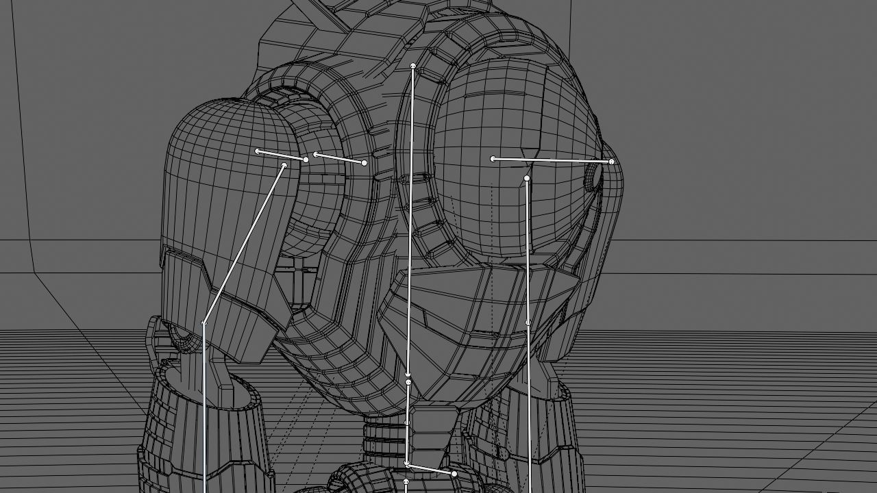 Planet expedition robot rigged - animated 3D model_22
