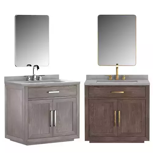 KEMPTON OAK SINGLE VANITY