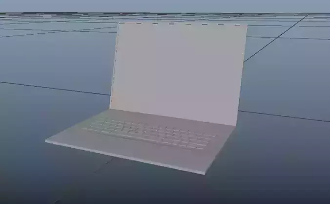 LOW POLY LAPTOP