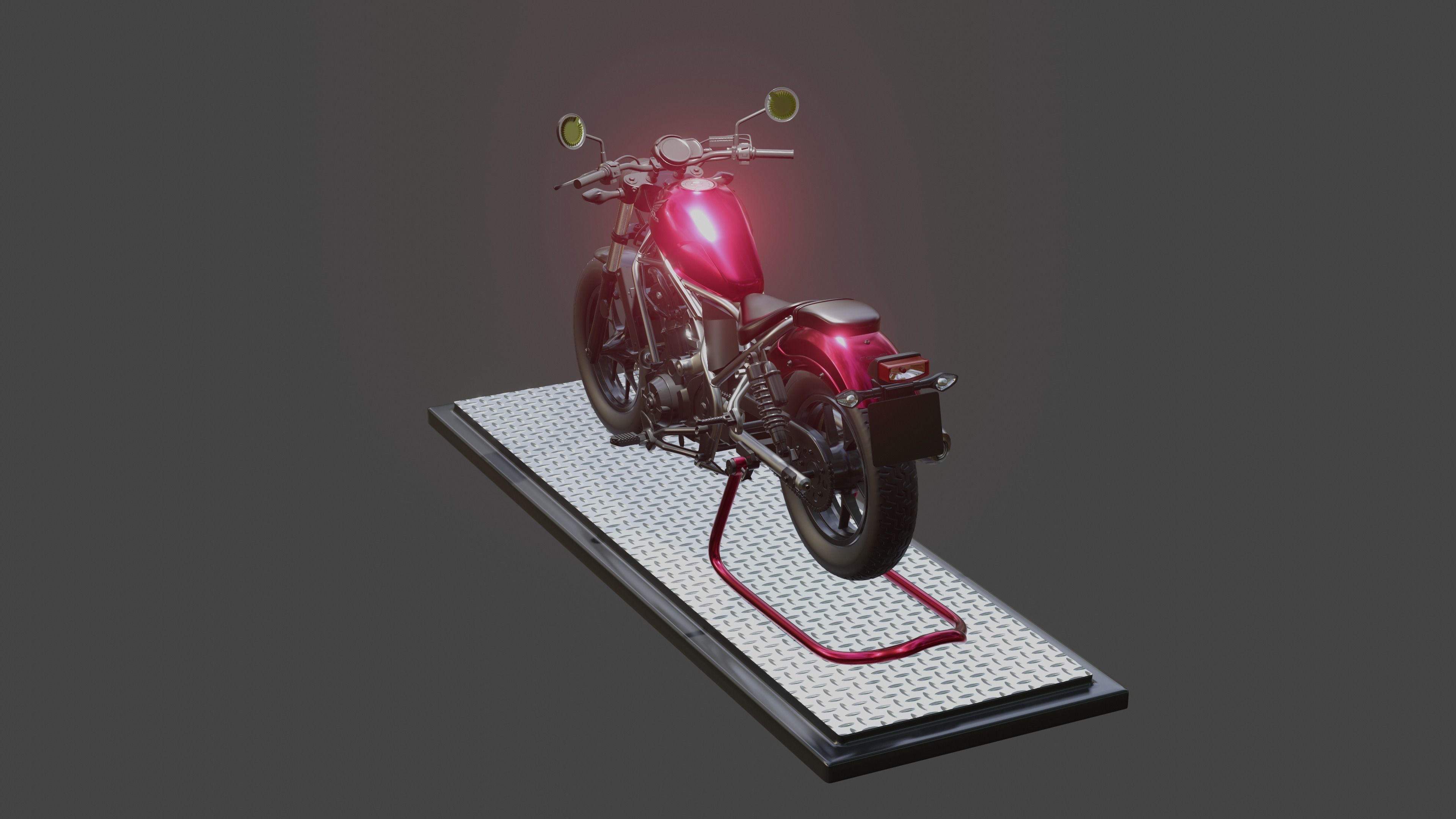 2022 Rebel 1100  3D model_20