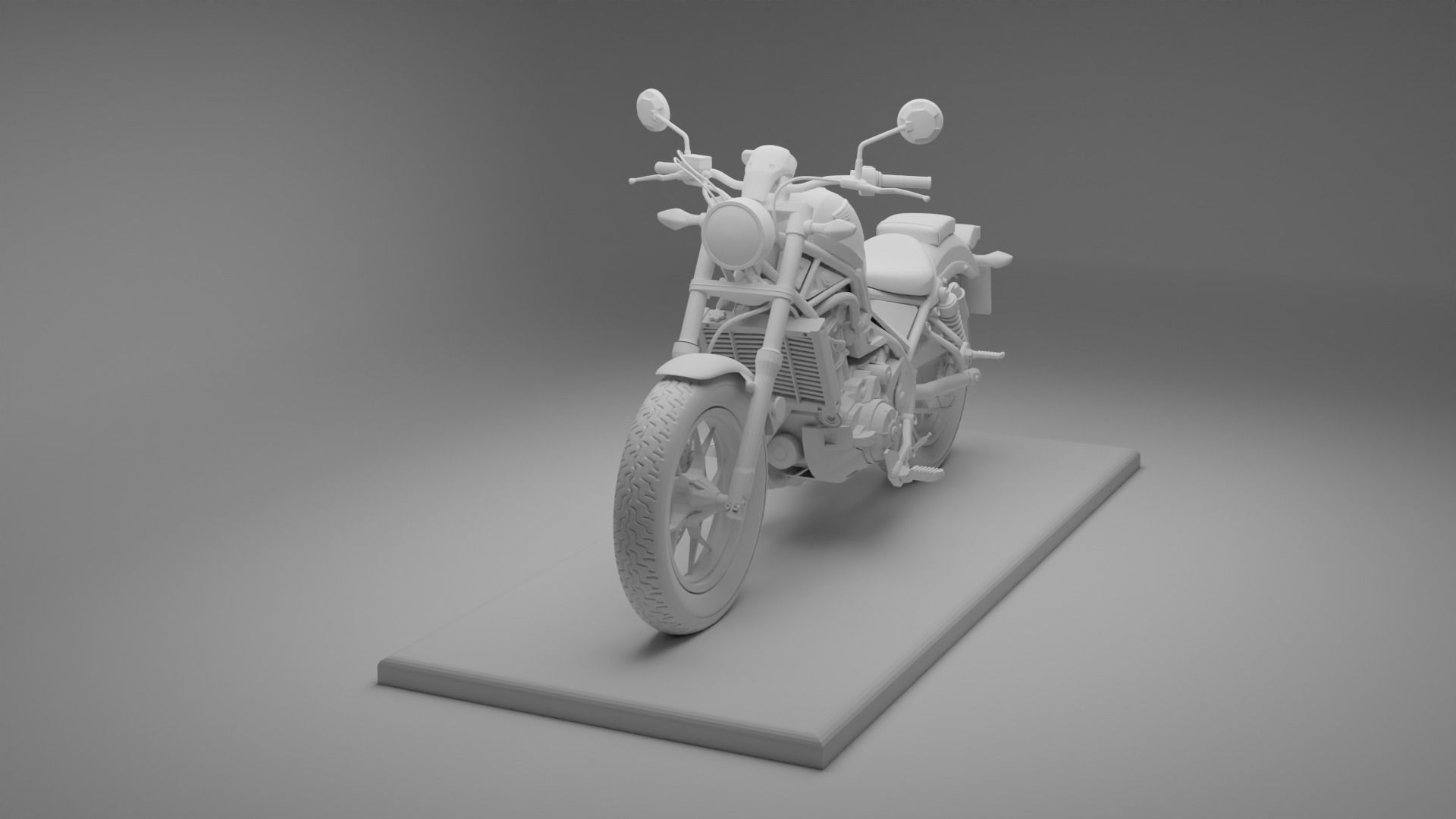 2022 Rebel 1100  3D model_8