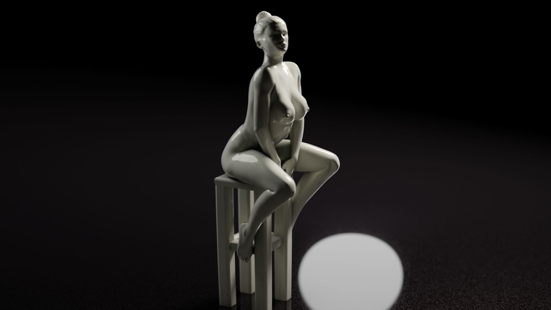 Sexy Girl 9 3D print model_4