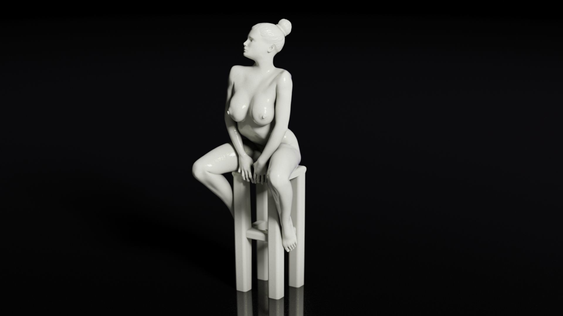Sexy Girl 9 3D print model_2
