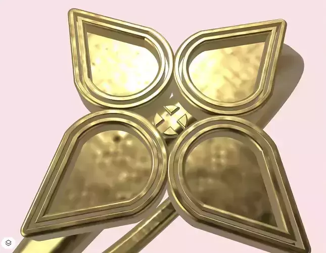 4 petal ring stl verified  3D print model