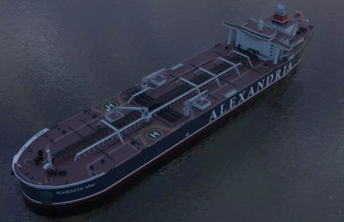 Oil Tanker Ship 3D model