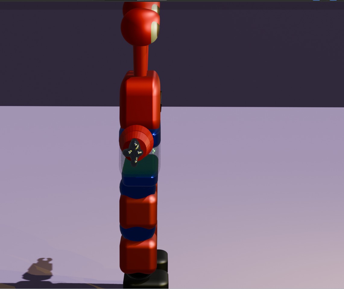 3D character Robot Robie Low-poly 3D model_2