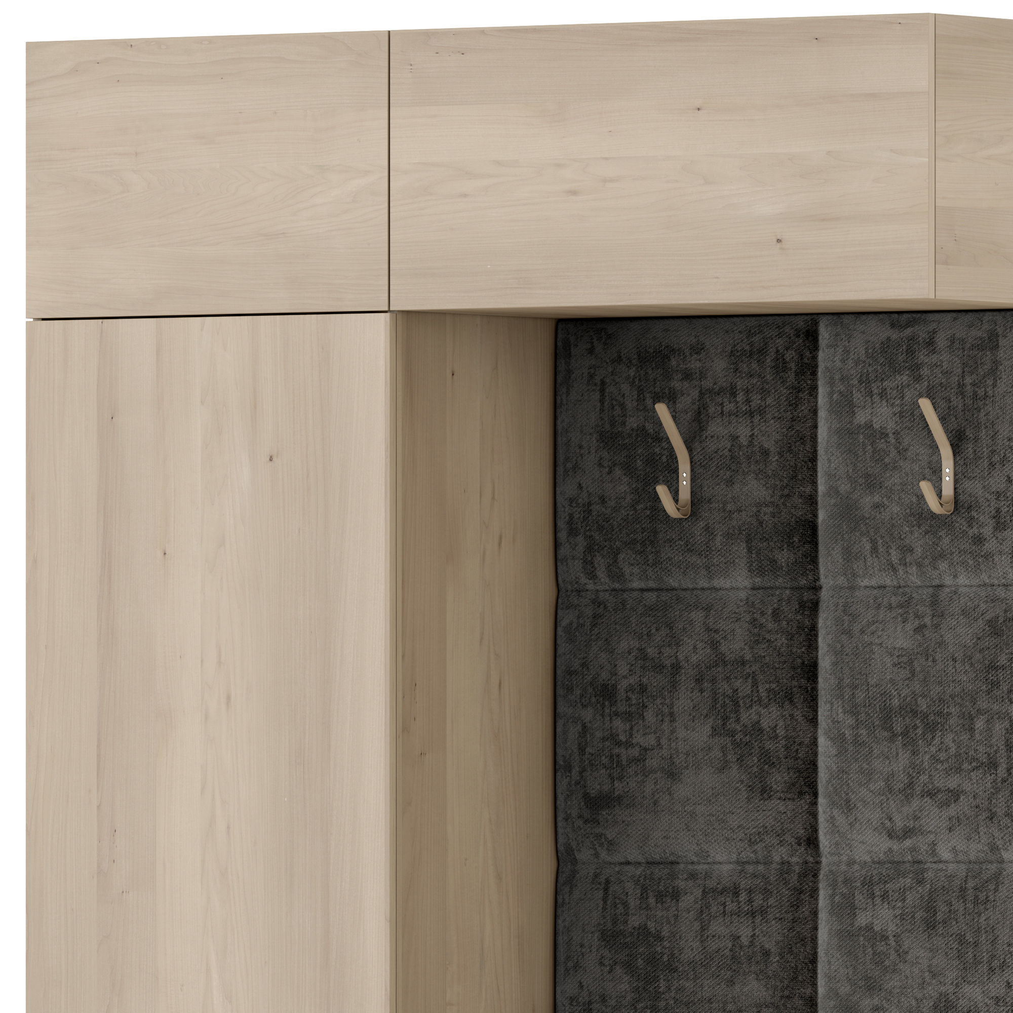 Hallway 8 with 2 materials 3D model_4