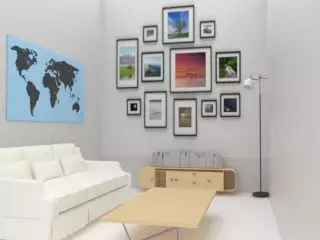 LIVING ROOM  3D model_0