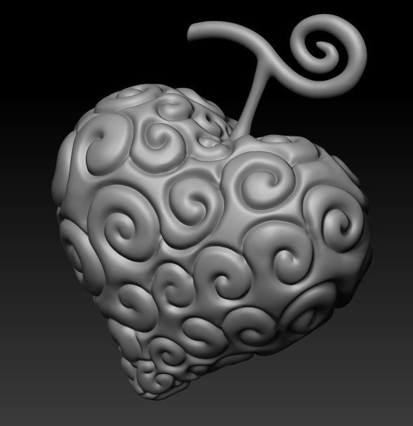 OPE OPE NO MI ONE PIECE DEVIL FRUIT 3D model 3D printable CGTrader