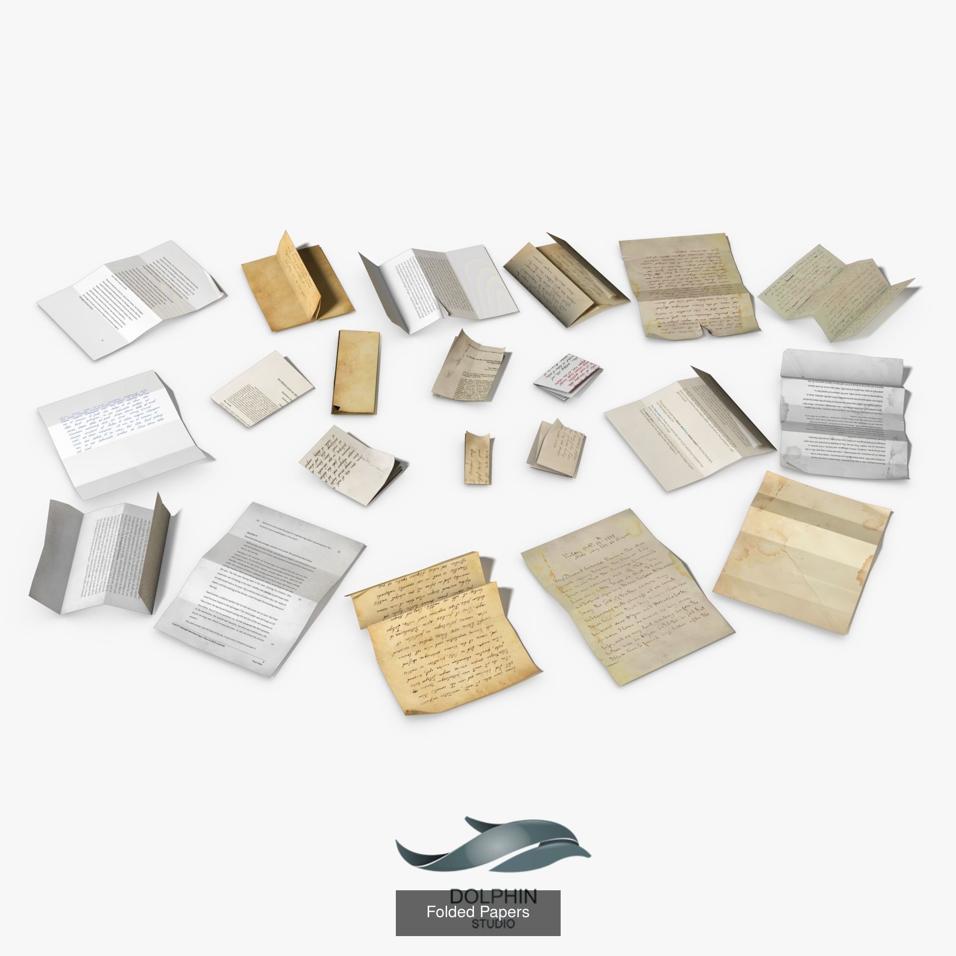 Paper Pack 3D Model Collection_3