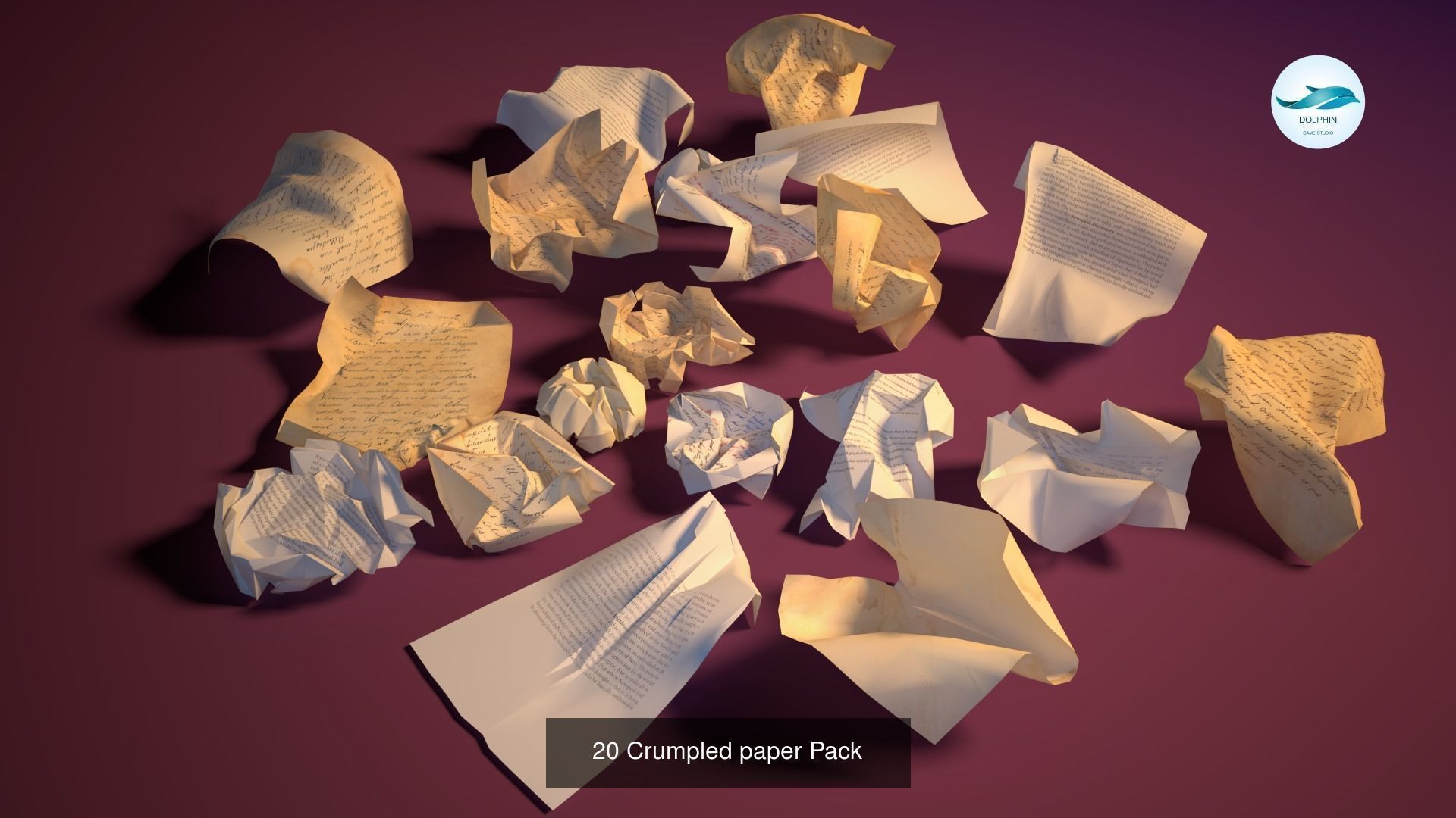Paper Pack 3D Model Collection_1