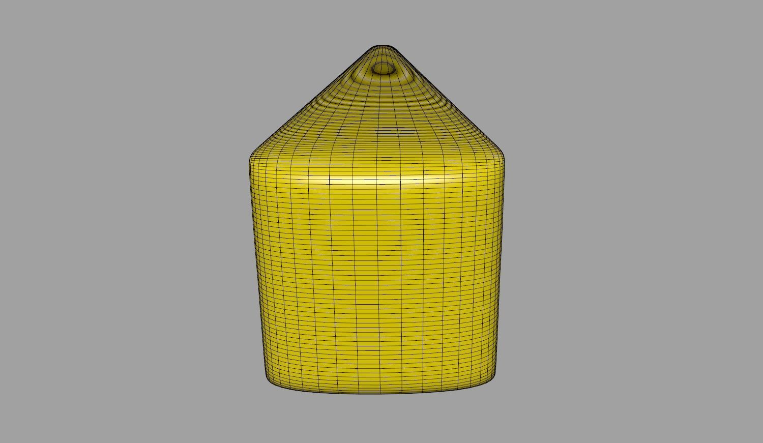 Toon Cheese 3D model_8