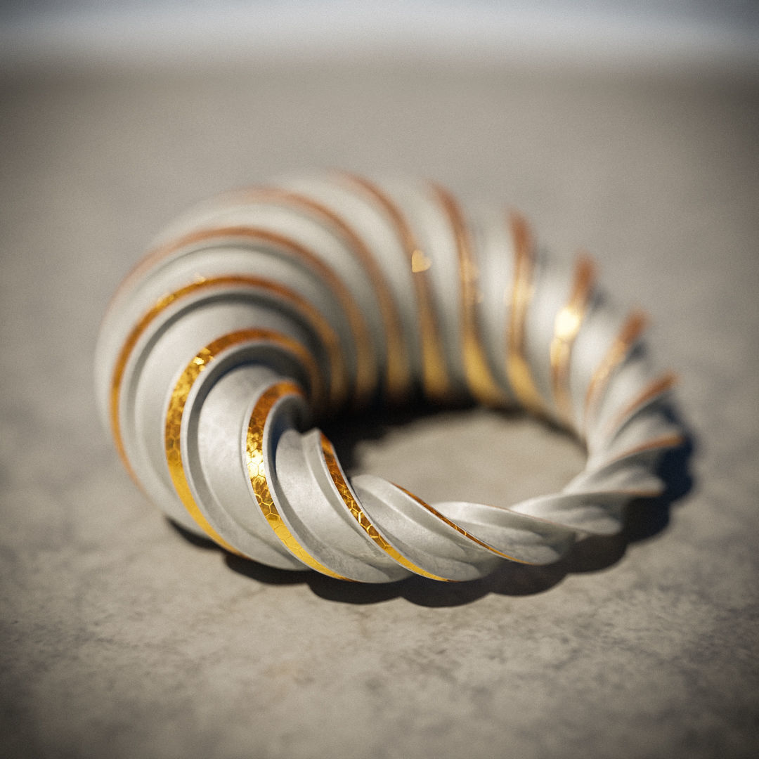 Duplin Cyclide 3D print model_5