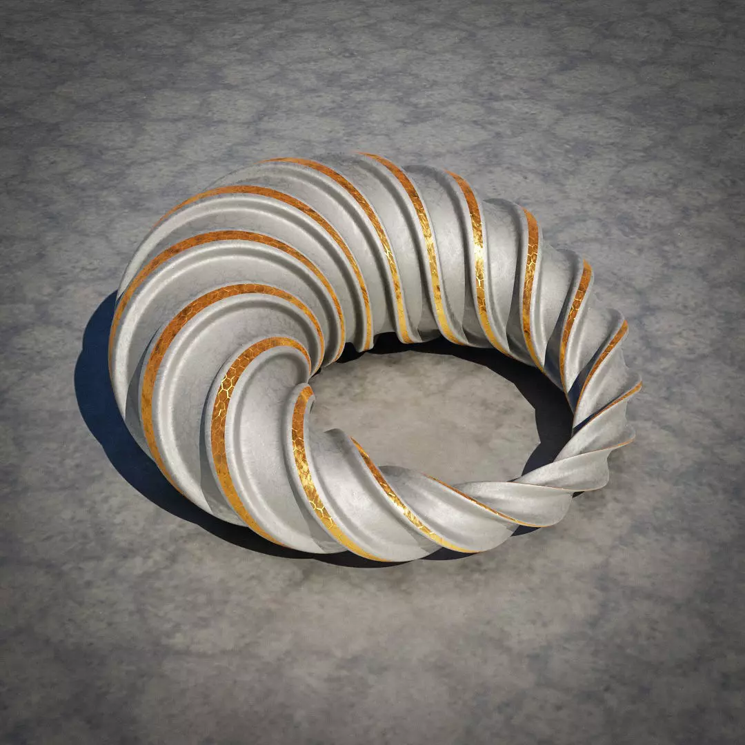 Duplin Cyclide 3D print model_0