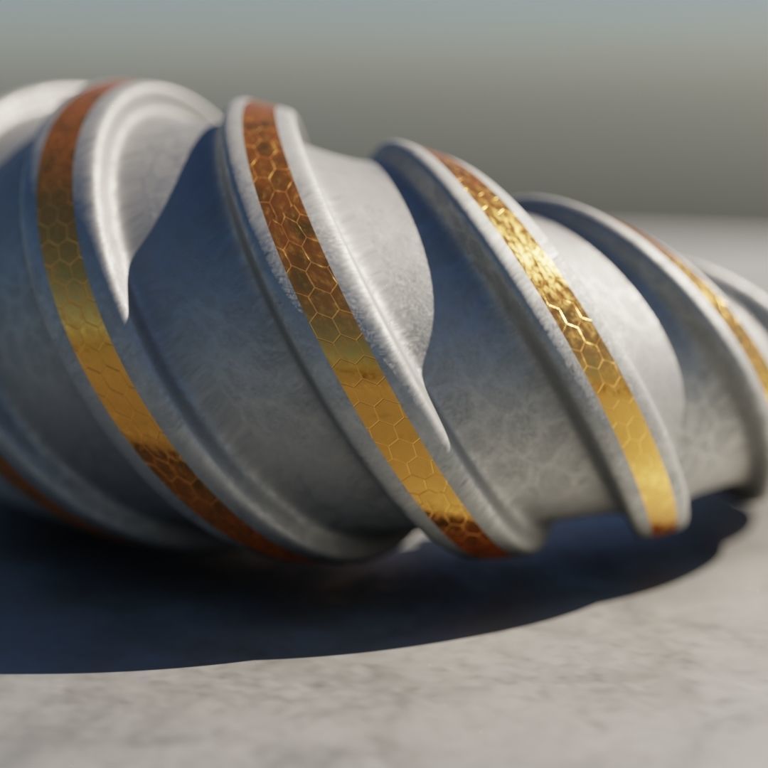 Duplin Cyclide 3D print model_2