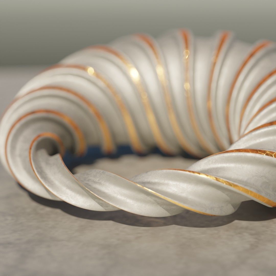 Duplin Cyclide 3D print model_1