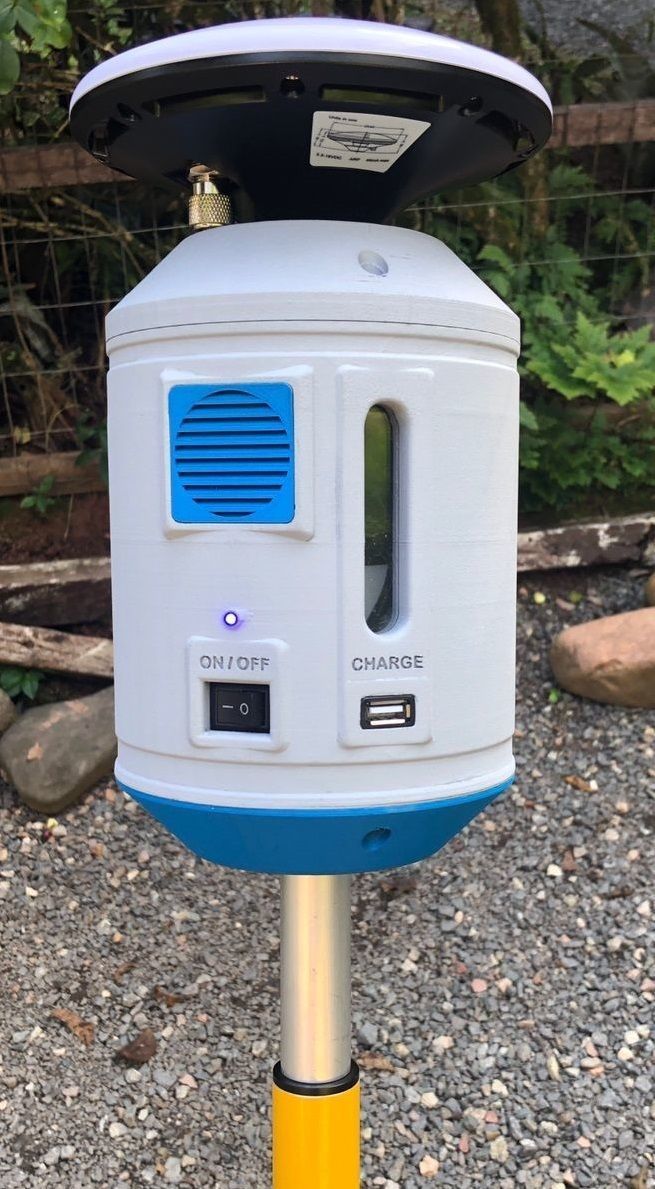 CASE FOR GNSS RECEIVER 3D print model_19