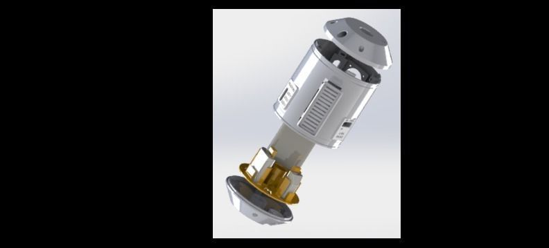 CASE FOR GNSS RECEIVER 3D print model_9