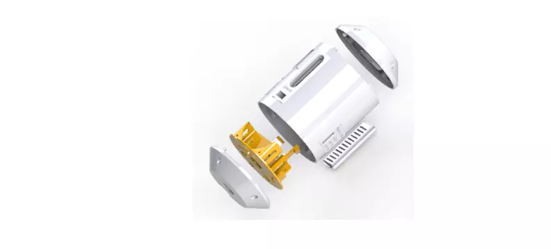 CASE FOR GNSS RECEIVER 3D print model_0