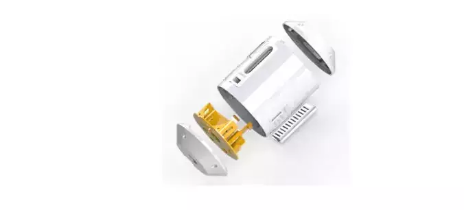 CASE FOR GNSS RECEIVER 3D print model