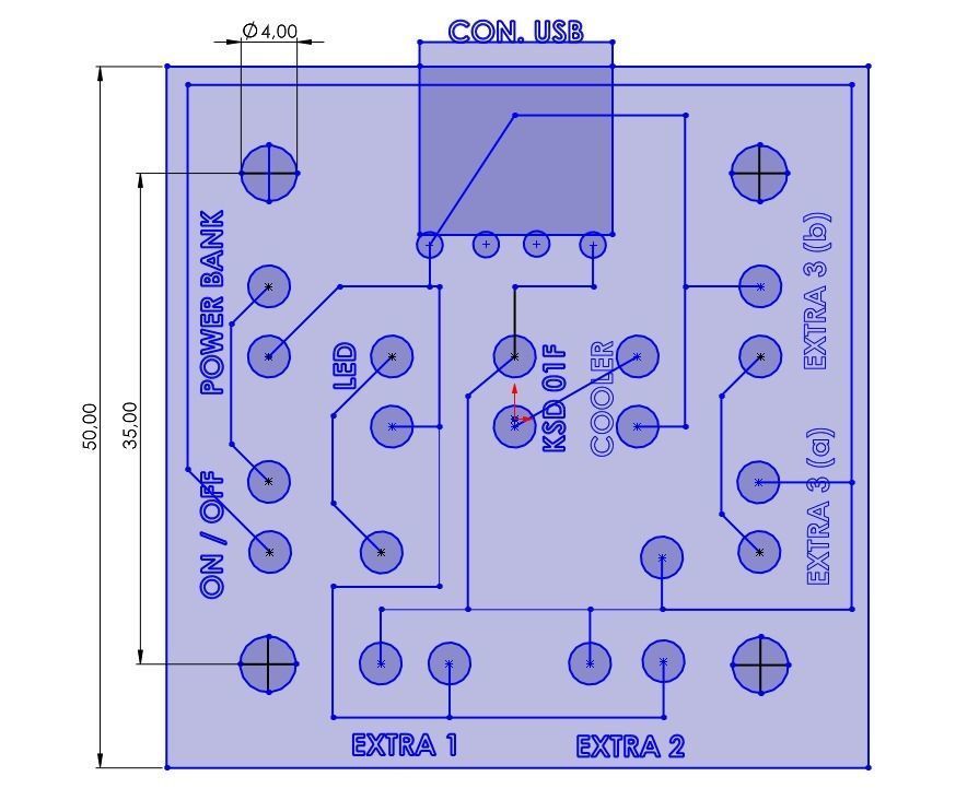 CASE FOR GNSS RECEIVER 3D print model_8