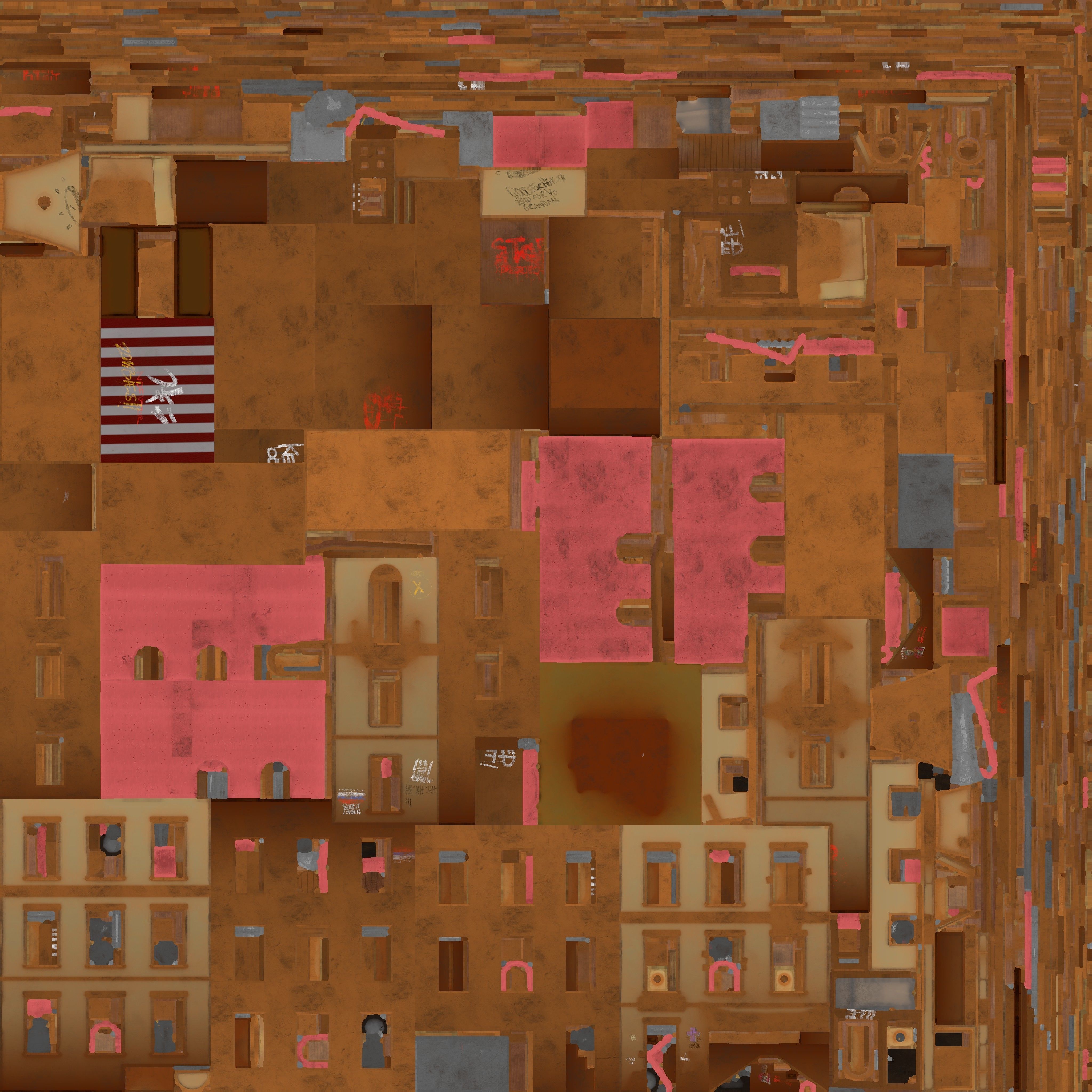 Stylized House Low-poly 3D model_13