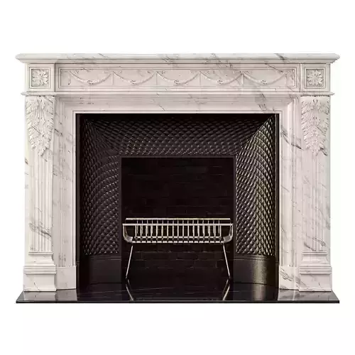 Fireplace Marble French fireplace