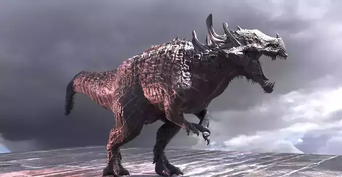 Dark Drake King Lizard