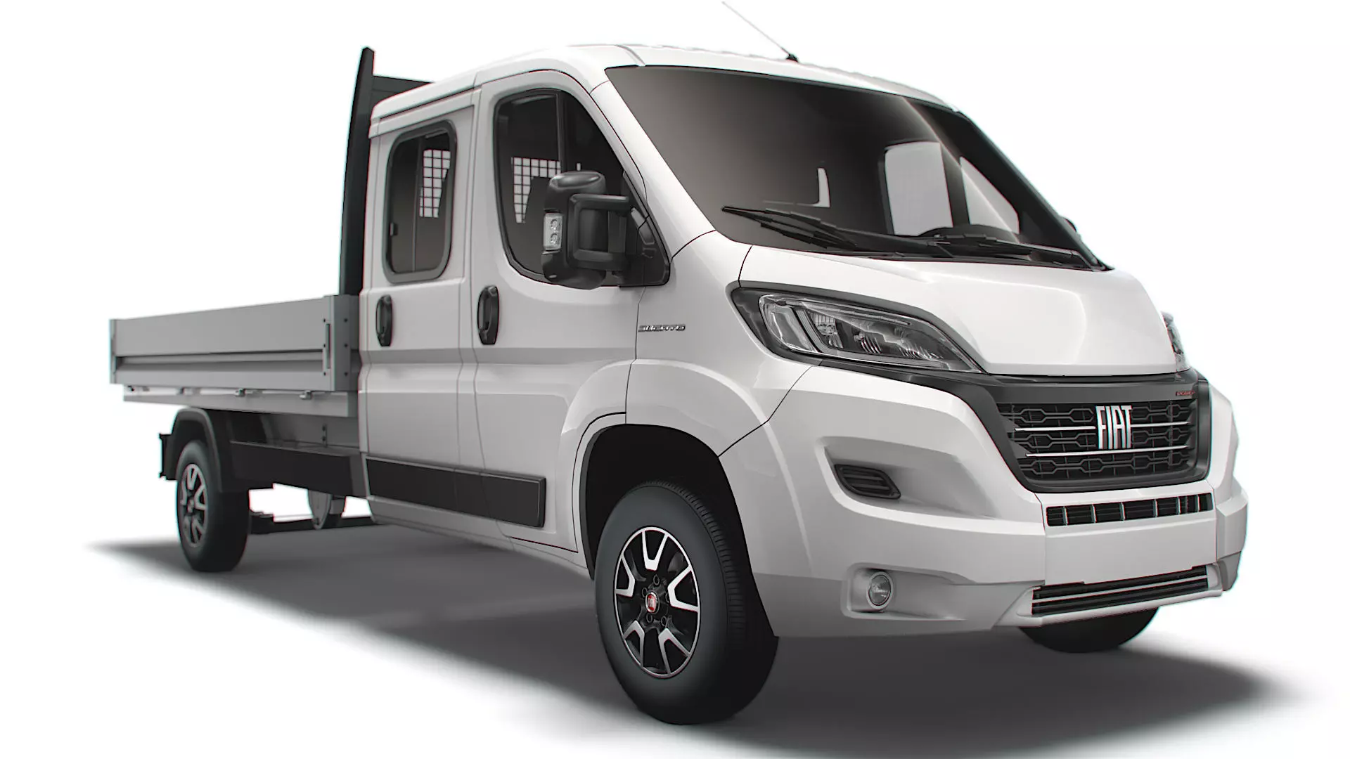 Fiat Ducato Crew Cab Truck 2023 3D model