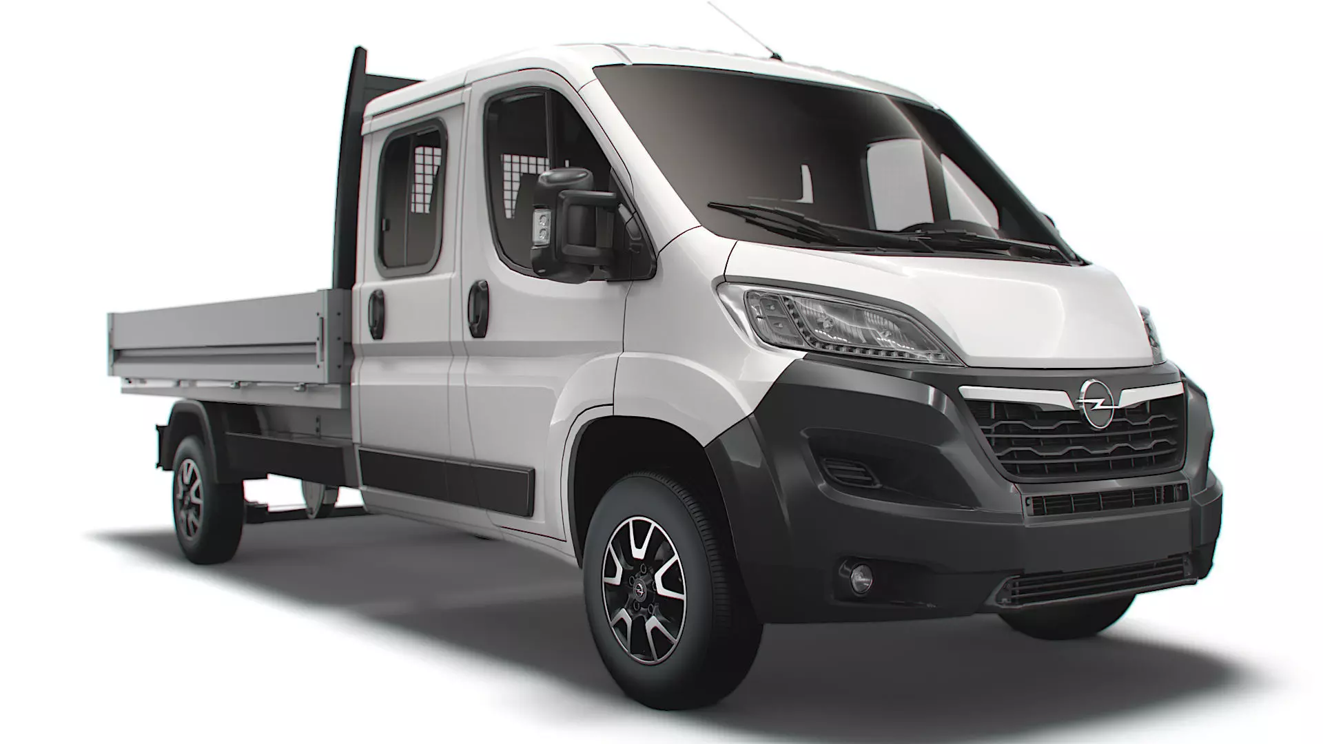 Opel Movano Crew Cab Truck 2023 3D model