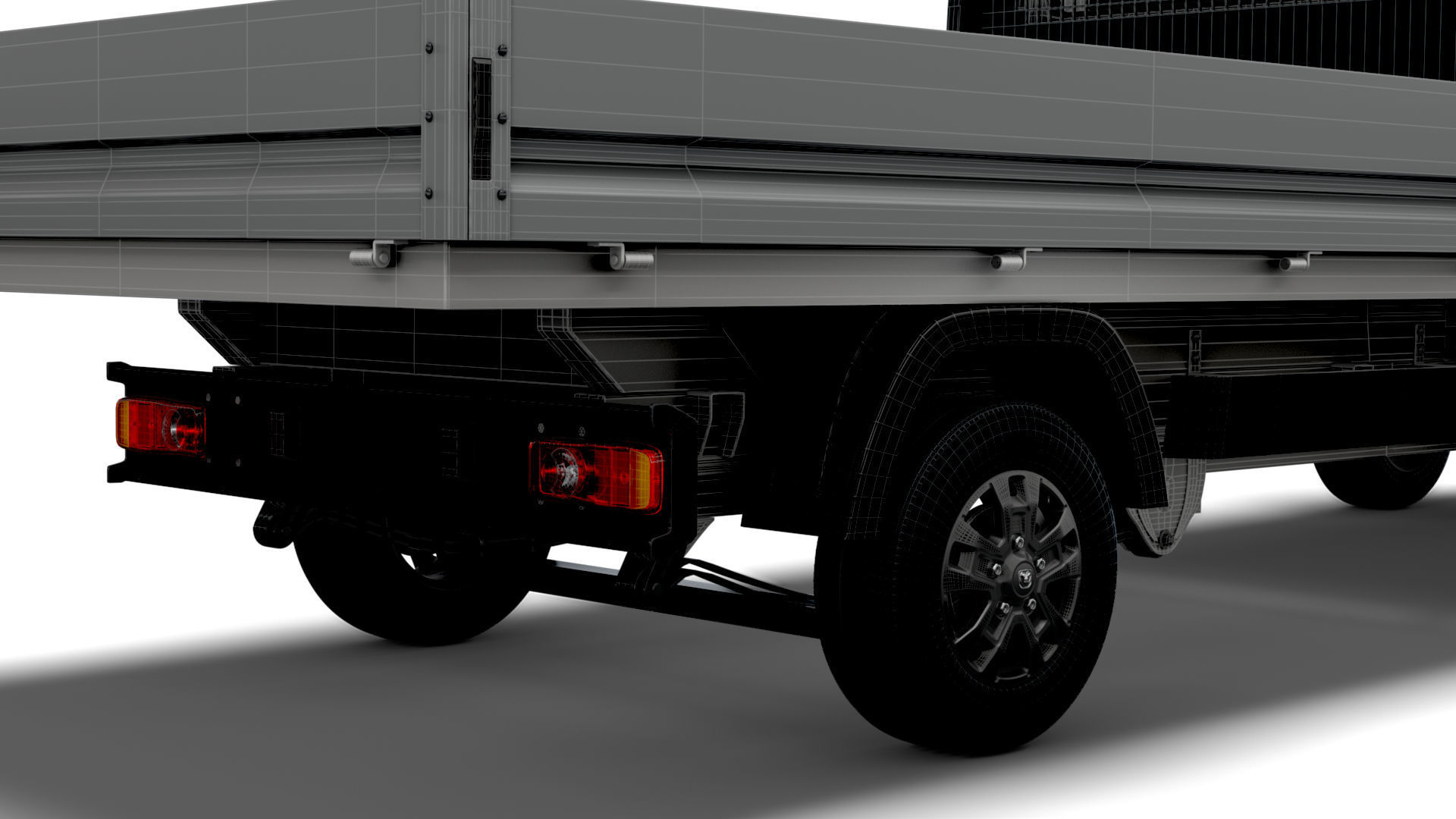 RAM Promaster Crew Cab Truck 2023 3D model_23